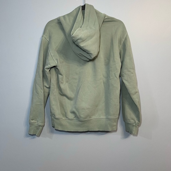 TNA Cozy Fleece Green Hoodie - Picture 2 of 3